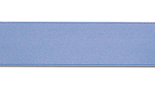 French Blue Double-Faced Silk Satin Ribbon