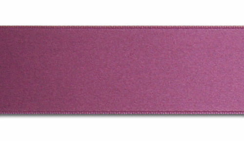 Boysenberry Double-Faced Satin Ribbon
