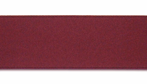 Wine Double-Faced Satin Ribbon