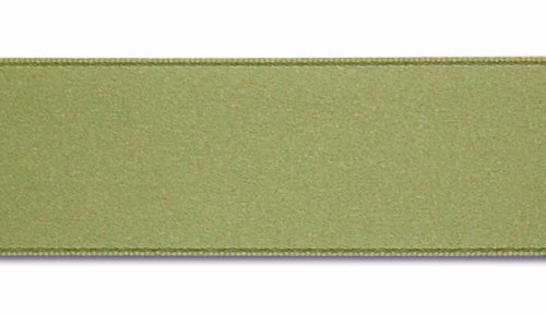 Spring Moss Double-Faced Satin Ribbon