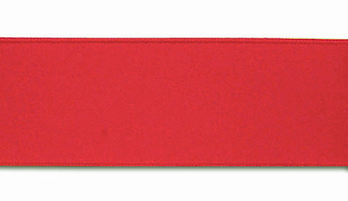 Red Double-Faced Satin Ribbon