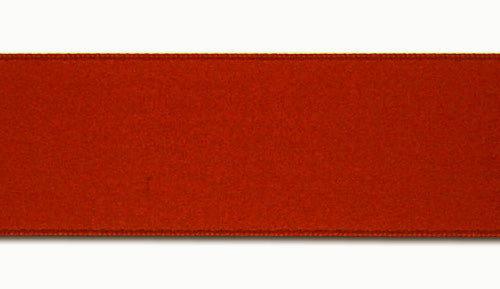 Rust Double-Faced Satin Ribbon
