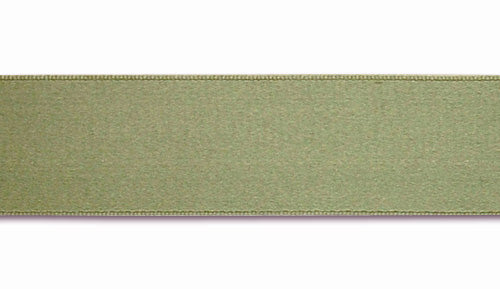 Sage Double-Faced Silk Satin Ribbon