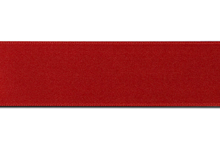 Tomato Double-Faced Silk Satin Ribbon