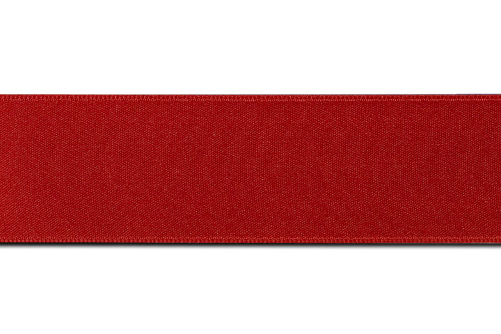 Tomato Double-Faced Silk Satin Ribbon