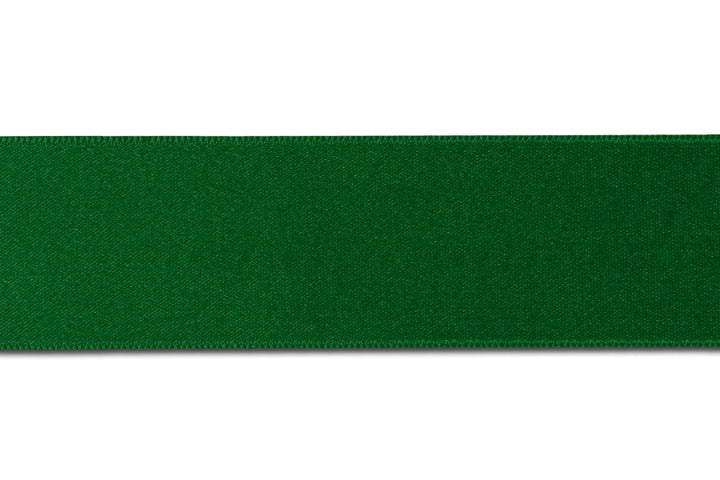 Kelly Green Double-Faced Silk Satin Ribbon
