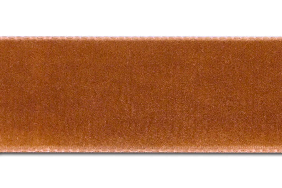 Copper Nylon Velvet Ribbon (Made in Switzerland)