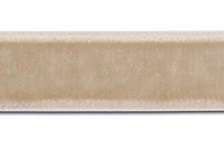 Earth Brown Nylon Velvet Ribbon (Made in Switzerland)