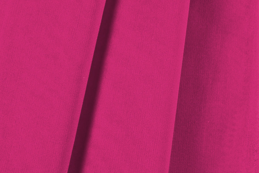 Ripe Berry Pink Stretch Silk Chiffon