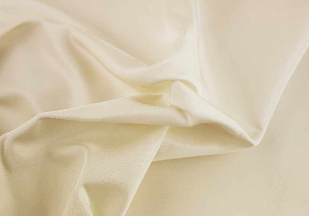 Lustrous Vanilla Silk Duchess Satin (Made in Italy)