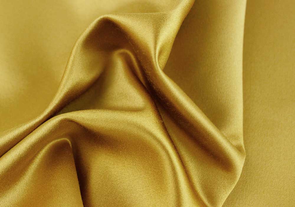 Midas' Golden Touch Silk Duchess Satin (Made in Italy)