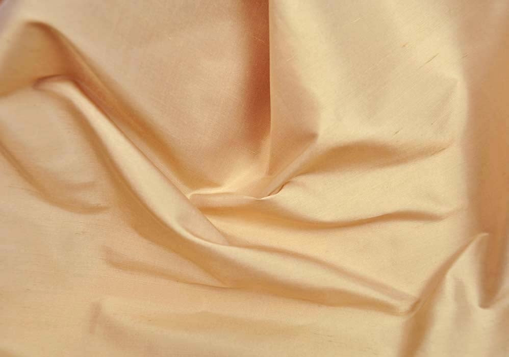 Tawny Golden Silk Shantung
