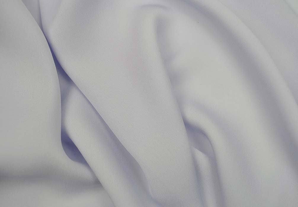 Lightweight Pale Blue Silk Georgette