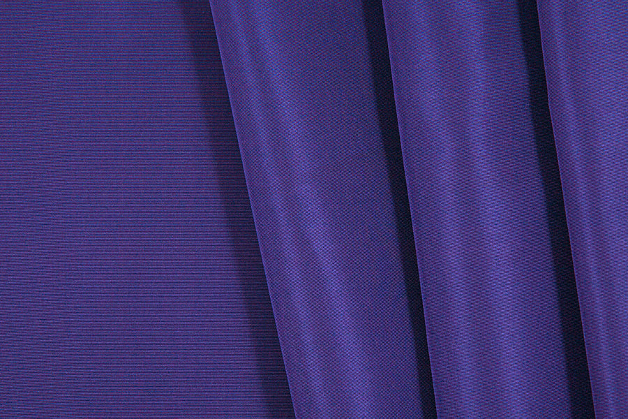 Luxurious Royal Violet Silk Faille (Made in Italy)