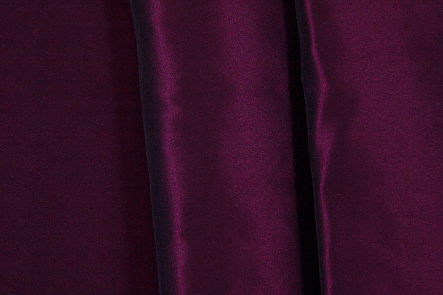 Dark Magenta Taffeta Silk Fabric