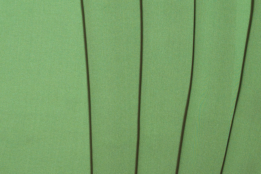 Tender Green Stretch Silk Georgette