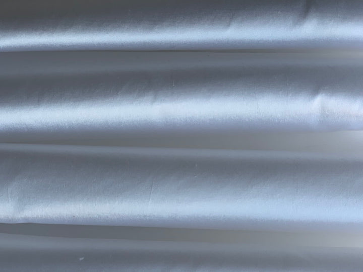 Bright Dyed White Crisp Super Silk Shantung