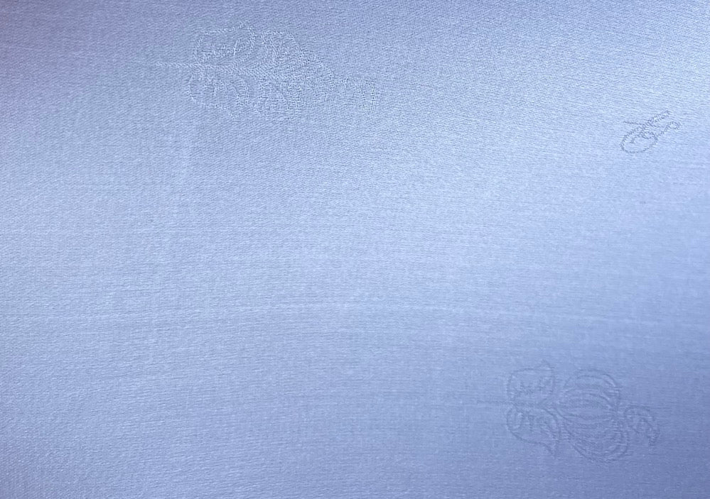 Semi-Sheer Lavender Mist Silk Satin Organza (Made in Italy)