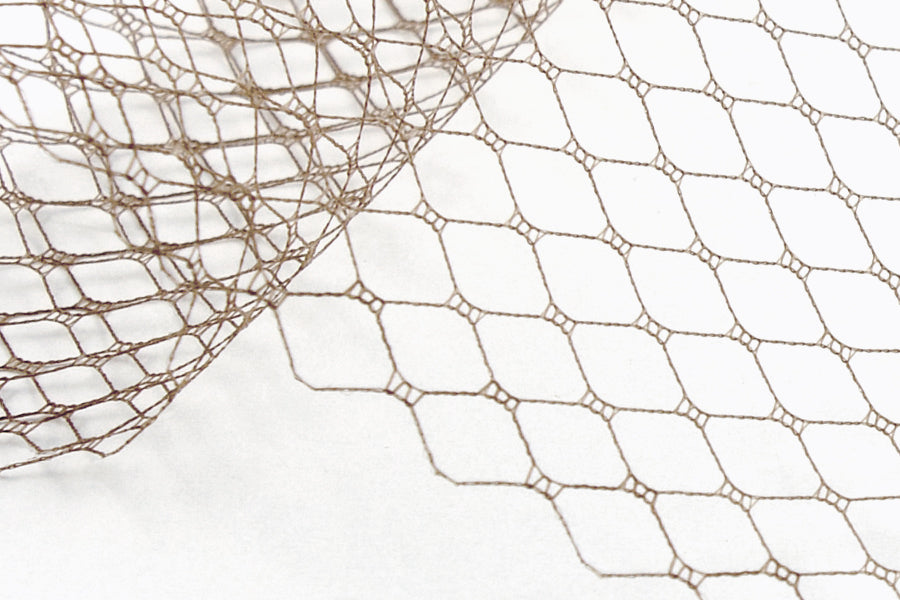 9" Taupe Russian Netting