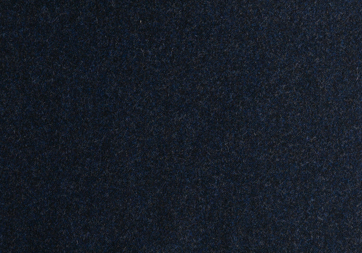 Indigo Storm Double-Faced Virgin Wool Coating (Made in Italy)
