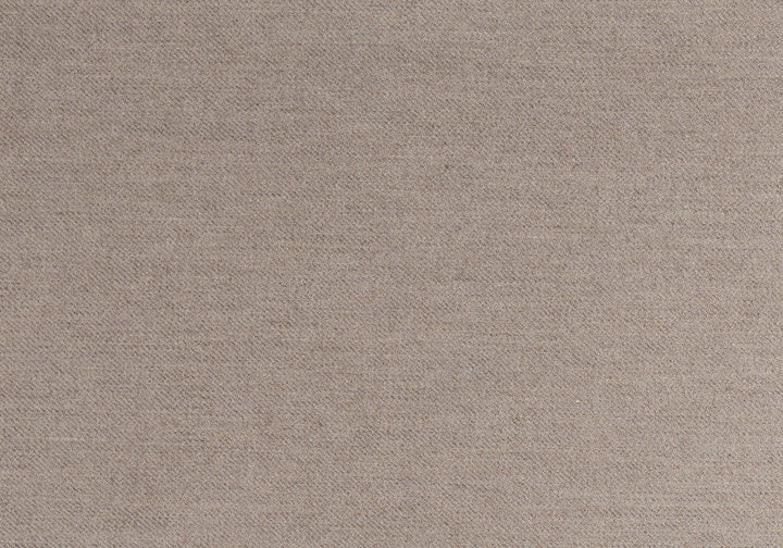 Cool Taupe Wool Flannel (Made in Italy)