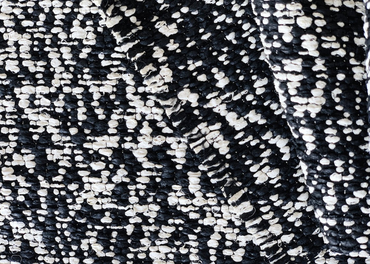 Richly Textured & Stiff Silk Blend Tweedy Bouclé  (Made in Italy)