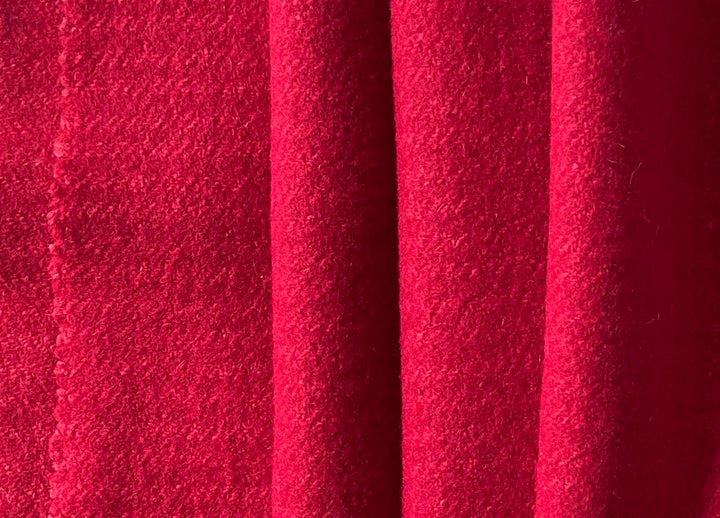 Cavalli Cherry Smash Cashmere & Wool Blend Coating (Made in Italy)