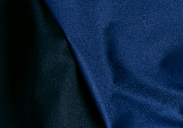 Shades of Navy Double-Faced Lightweight Wool Flannel (Made in Italy)