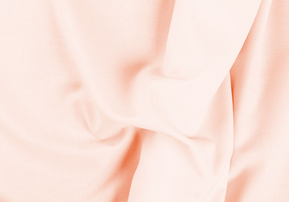 Powder Puff Pink Wool Twill Flannel