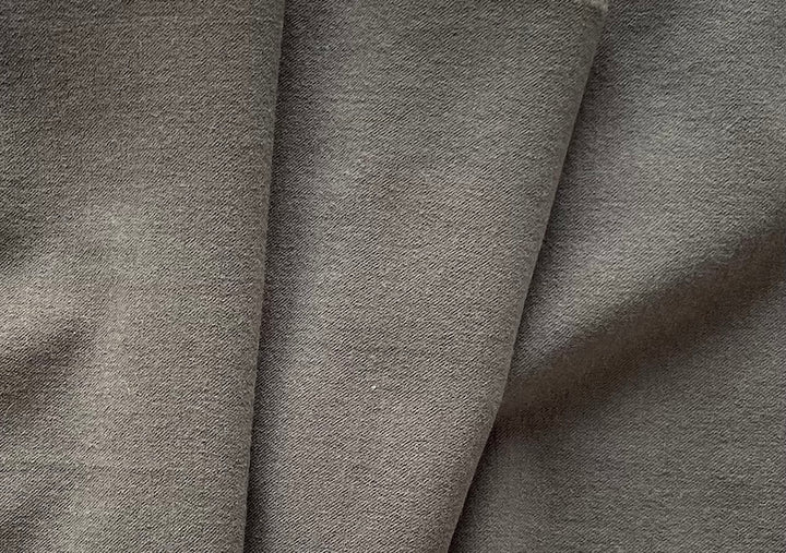 Lighter Weight Cool Moleskin Putty Stretch Wool Flannel