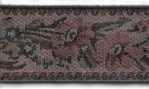 2 1/2" Vining Floral Woven Tapestry Jacquard Trim