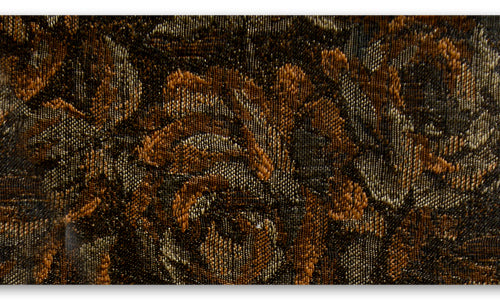 4" Autumnal Roses Woven Tapestry Jacquard Trim