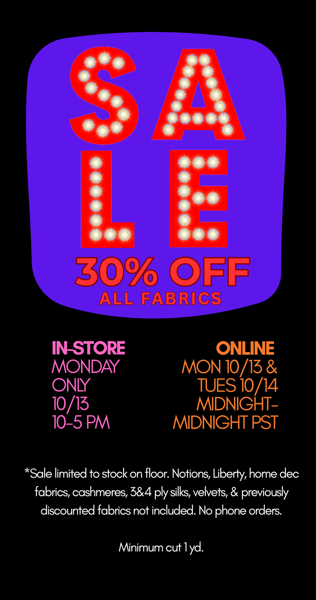 Giant Fall Sale!!!