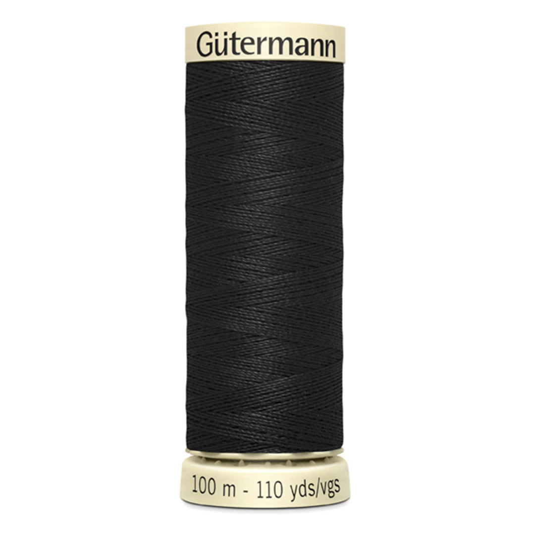 010 Black - Gutermann Sew-All Polyester Thread