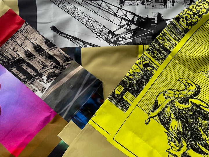 81" Panel - Digital Urban Scenes Montage (Made in Italy)