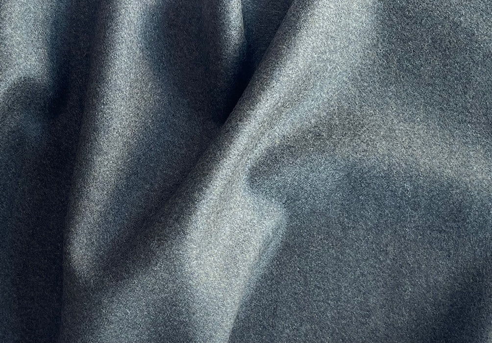 Lighter-Weight Heathered Pine Wool Flannel (Made in Italy)