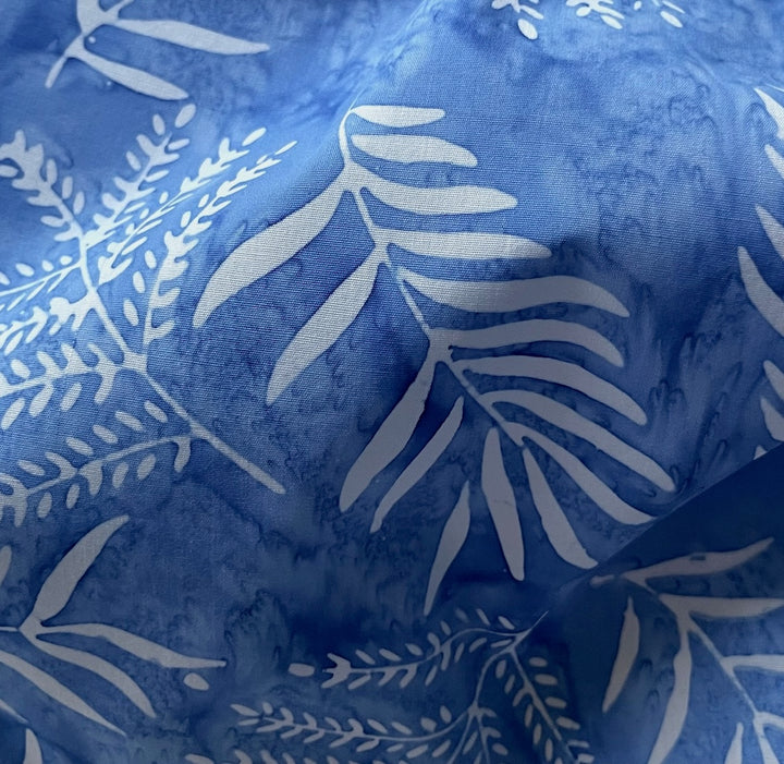 Ferns Bluebell Cotton Batik (Made in Indonesia)