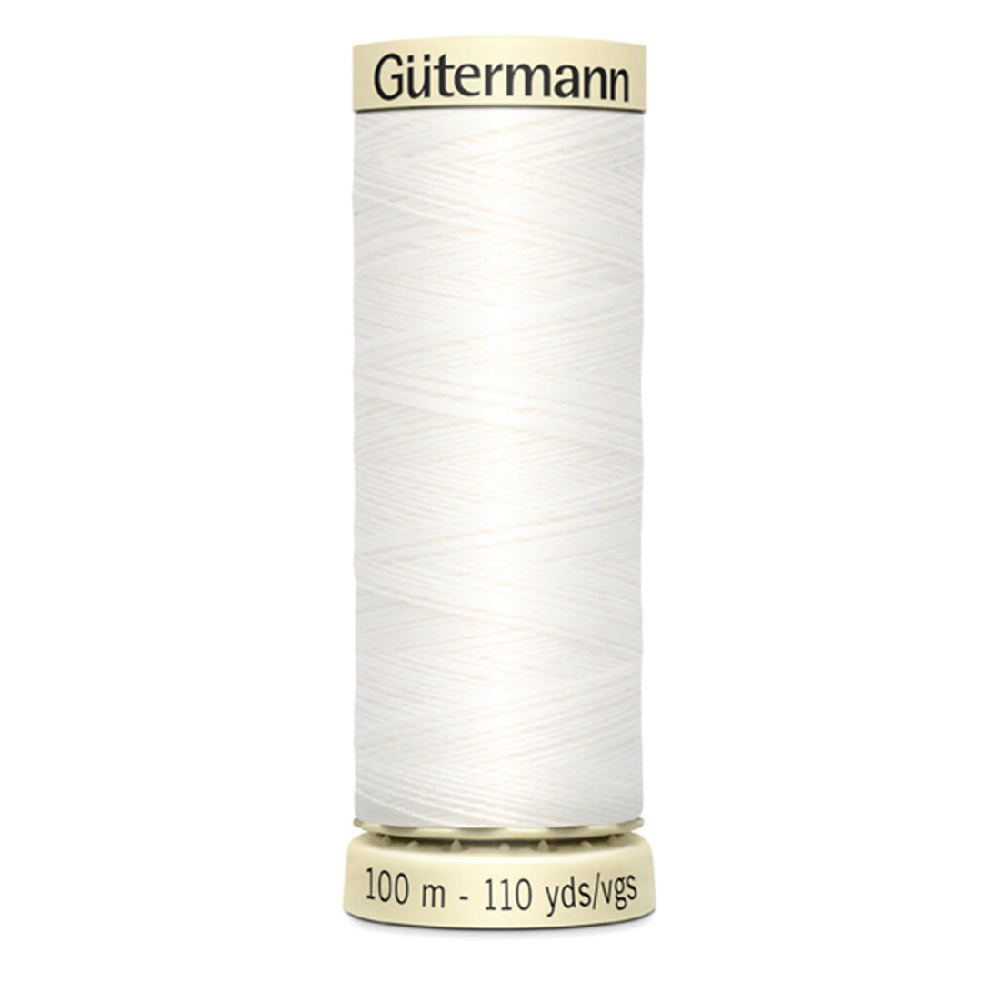 020 Nu White - Gutermann Sew-All Polyester Thread