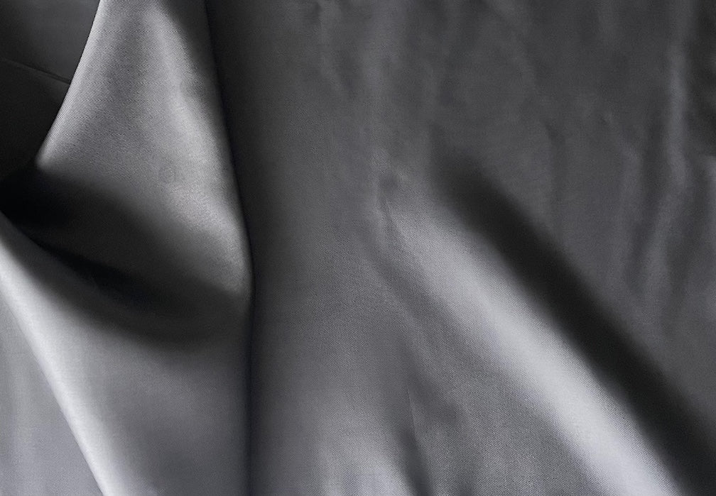Whale Grey Rayon Bemberg Twill Lining (Made in Italy)