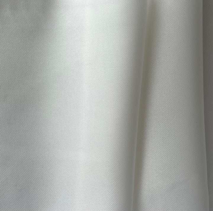 White Rayon Bemberg Lining (Made in Italy)