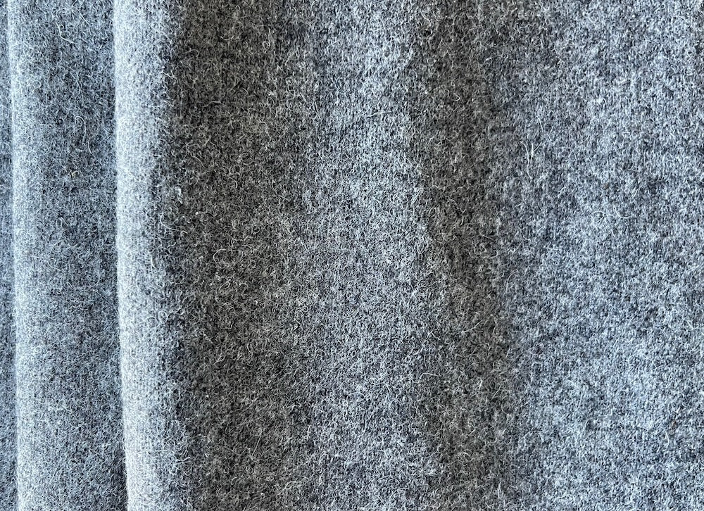 Lighter-Weight Heathered Granite Shetland Wool (Made in Scotland)
