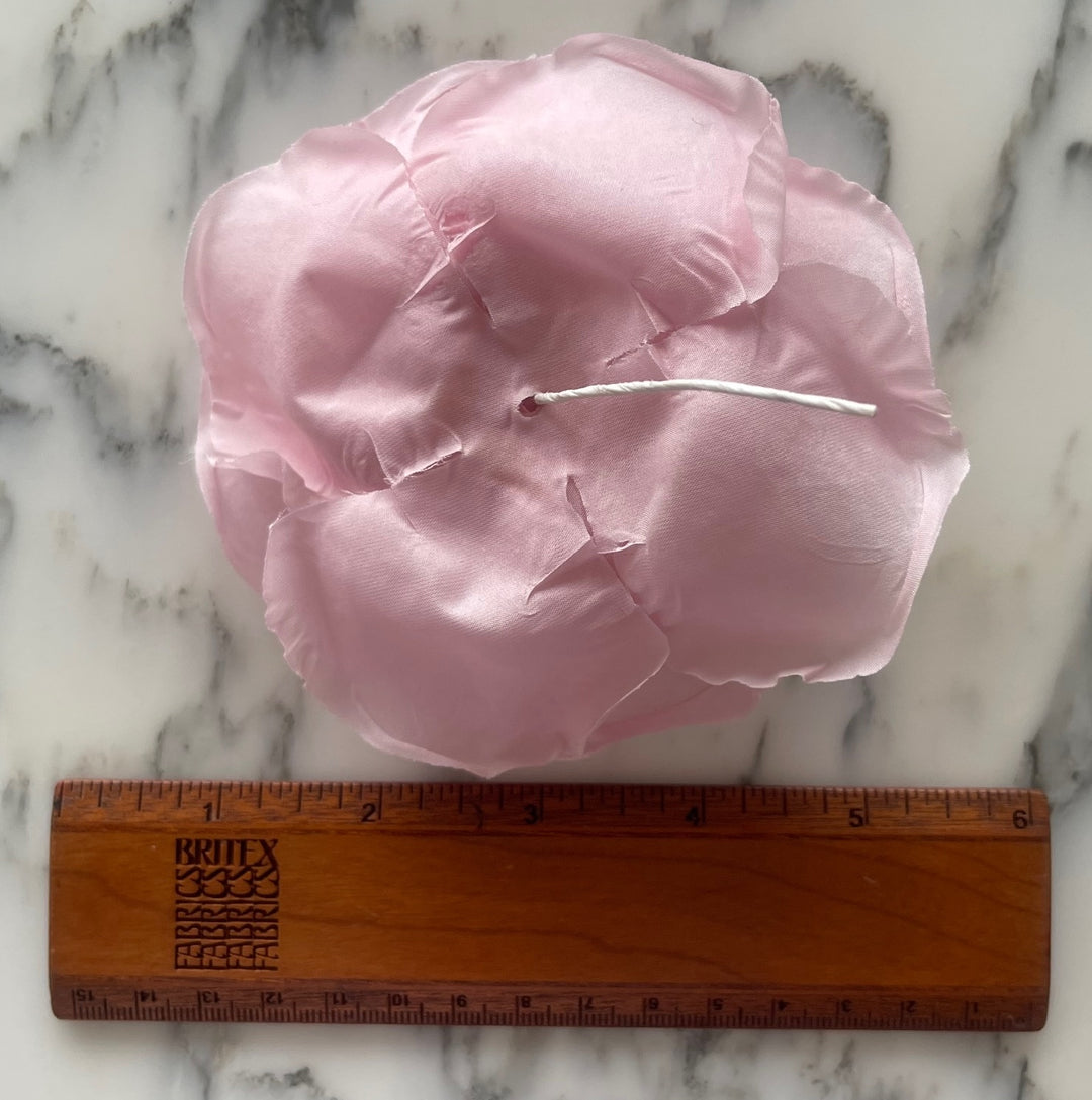 Bubblegum Pink Rose Silk Flower (Made in USA)