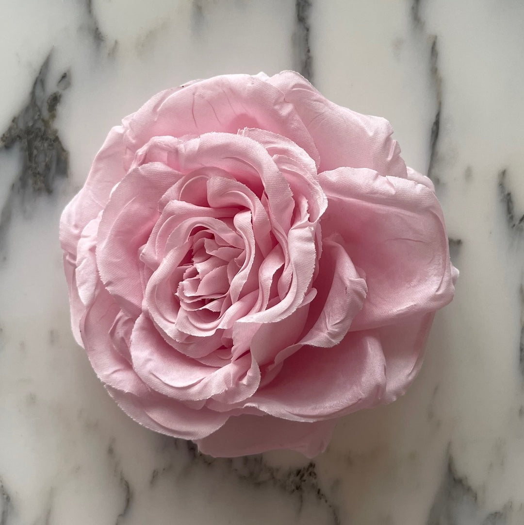 Bubblegum Pink Rose Silk Flower (Made in USA)