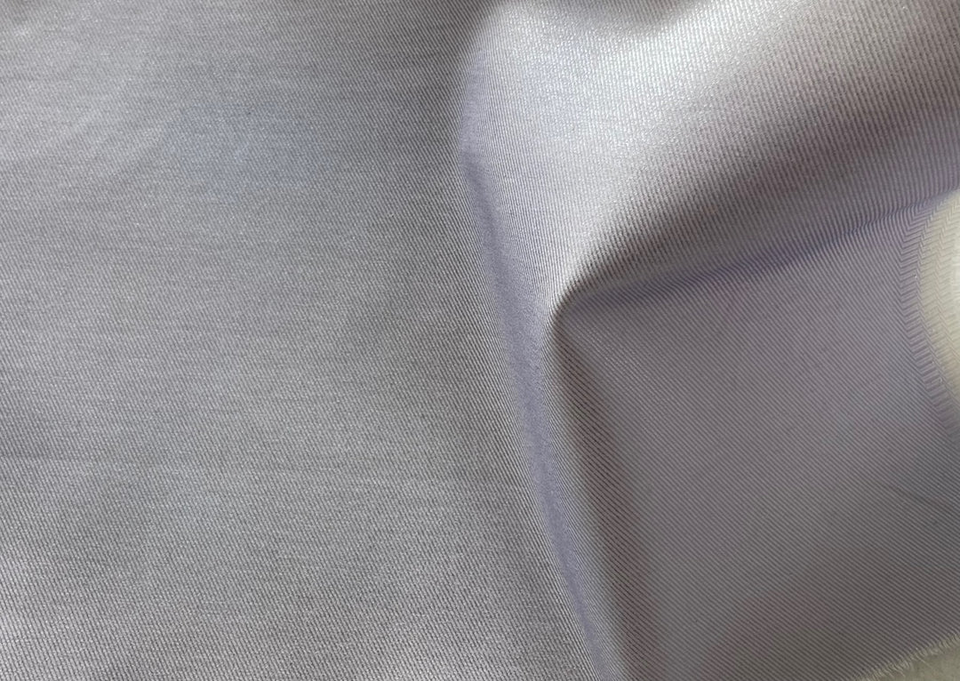 Etro Metallic Lavender Mist Stretch Cotton Denim (Made in Italy)