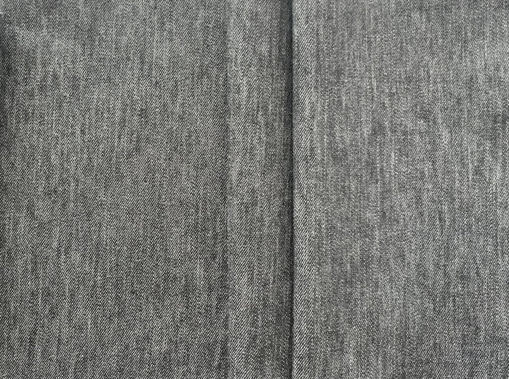 Light to Mid-Weight Whale Grey 10 oz Stretch Cotton Denim (Made in Italy)
