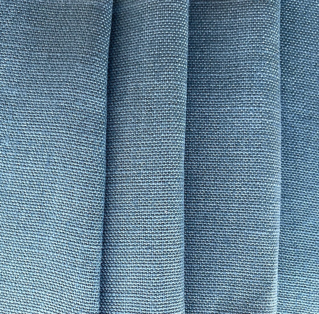 Mid-Weight Calming Slate Blue Linen (Made in Belgium)