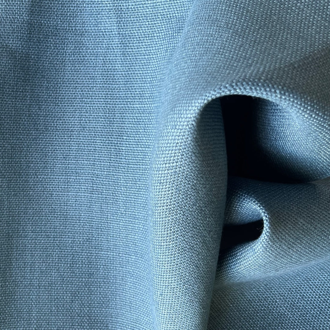 Mid-Weight Calming Slate Blue Linen (Made in Belgium)