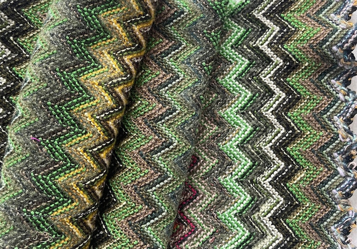 Missoni Spring Fling Zig-Zag Cotton Blend Sweater Knit (Made in Italy)