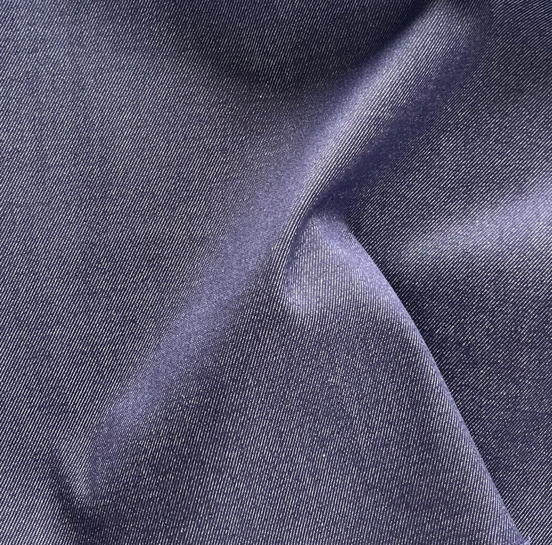 8 Oz Purple Haze Stretch Cotton Denim Twill (Made in Italy)