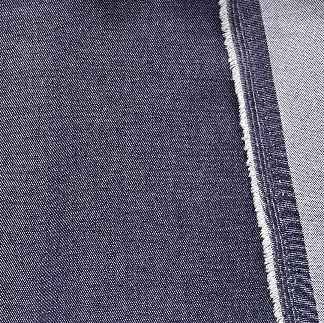 8 Oz Purple Haze Stretch Cotton Denim Twill (Made in Italy)